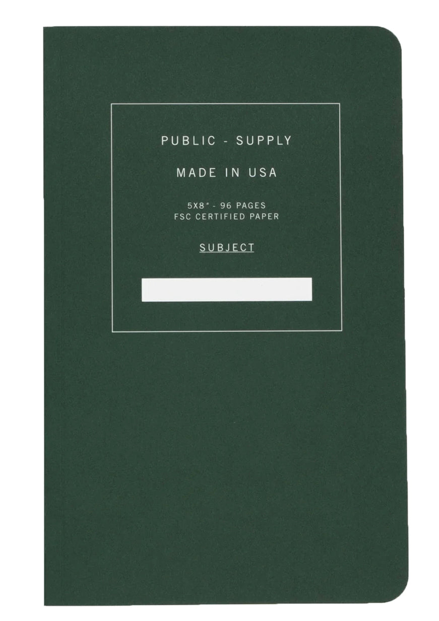 Public Supply :: Soft Cover 5x8 Notebook