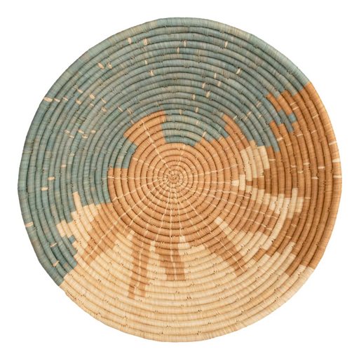 Kazi :: 16" Woodland Woven Bowl - Driftwood