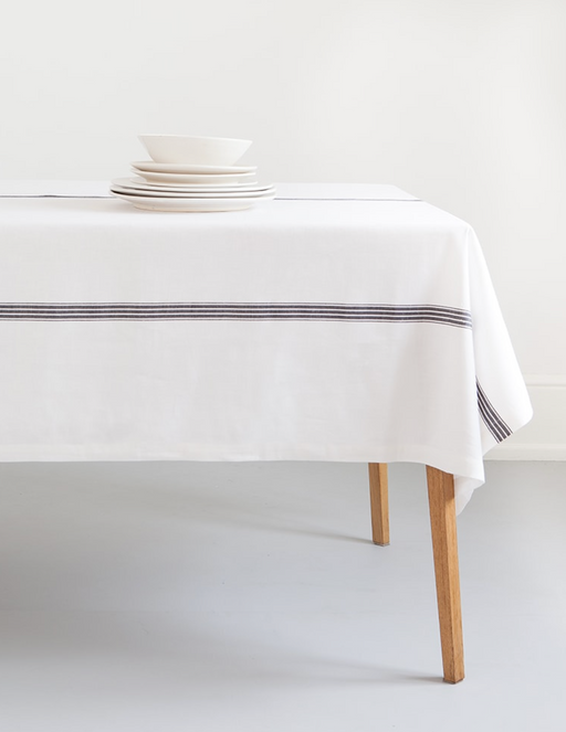 Mungo :: Provincial Stripe Tablecloth Navy