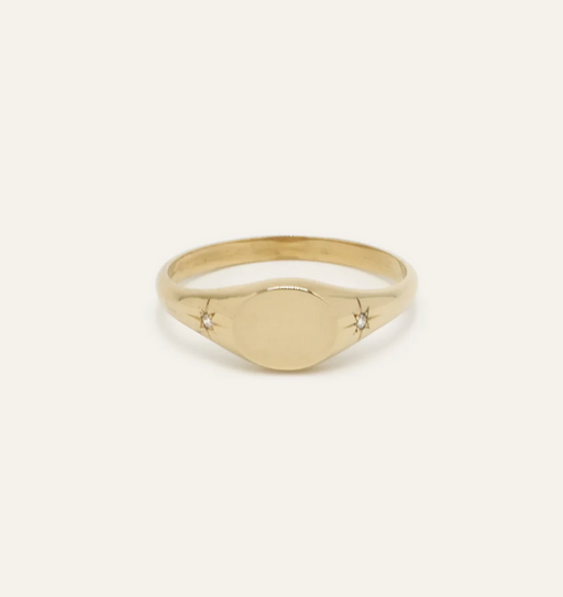 Gjenmi :: Baby Signet Freckle Ring