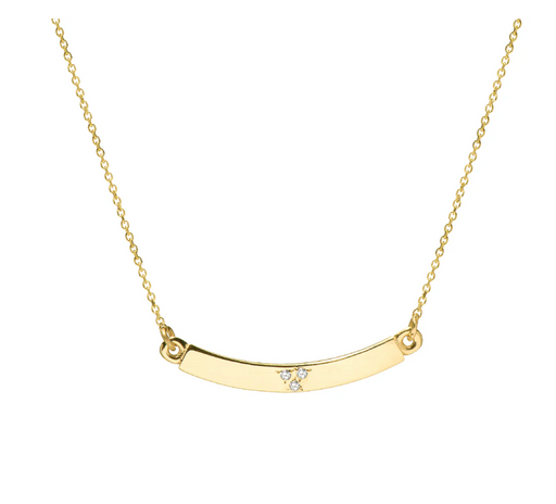 Jennie Kwon :: Curved Bar Necklace