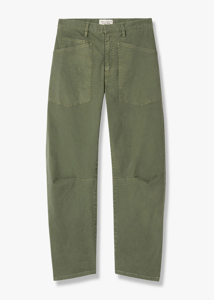 N*o様 L'Appartement NILI LOTAN SHON PANT3 Nili Lotan Shon Mid-Rise Cropped Pants | Neiman Marcus