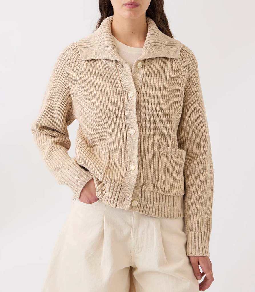 Demylee :: Parker Cotton Cardigan — Lake