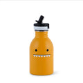 Noodoll :: Stainless Steel Water Bottle, Ricemon Monster Brown