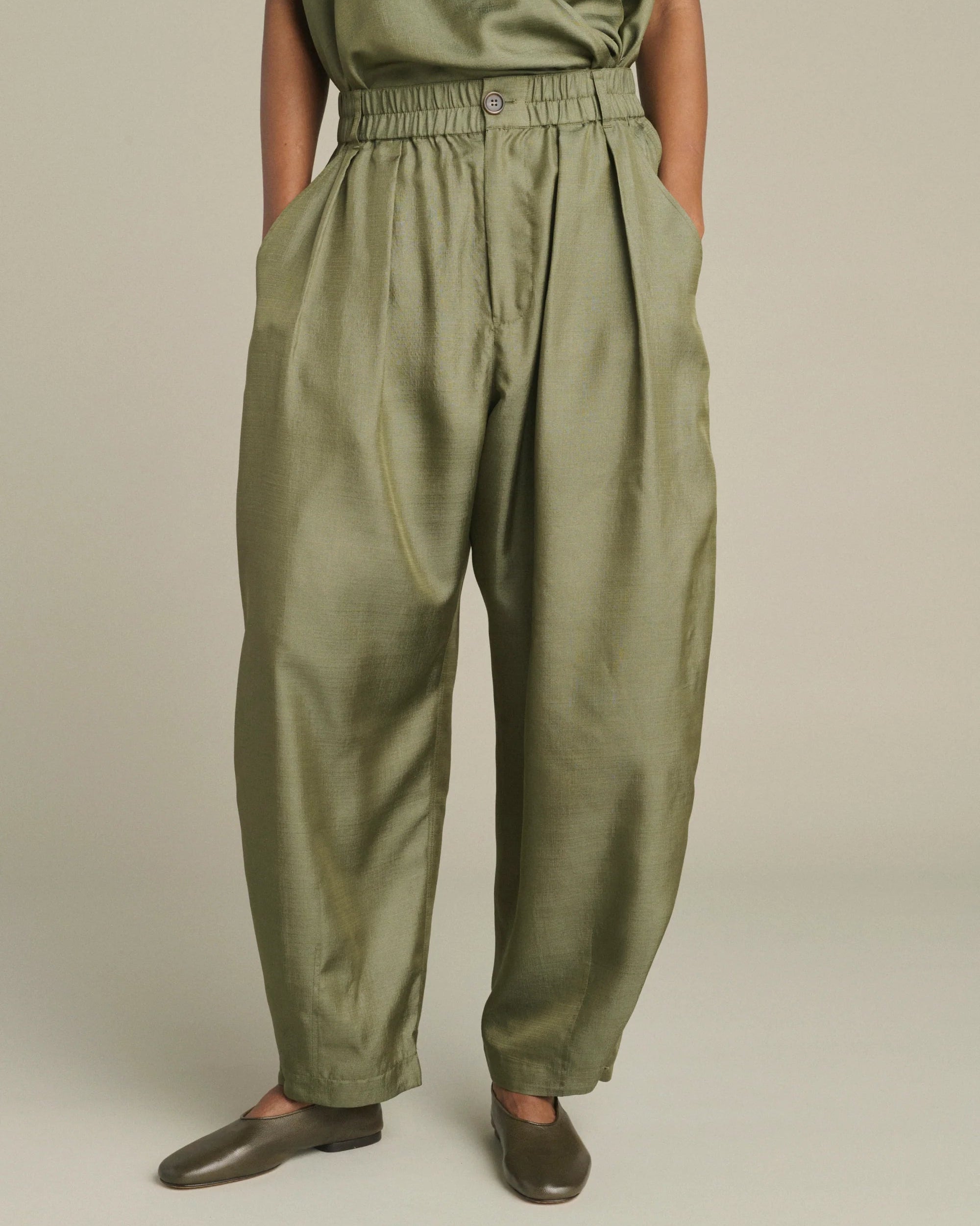Soeur :: Vernon Trouser, Vert de Gris