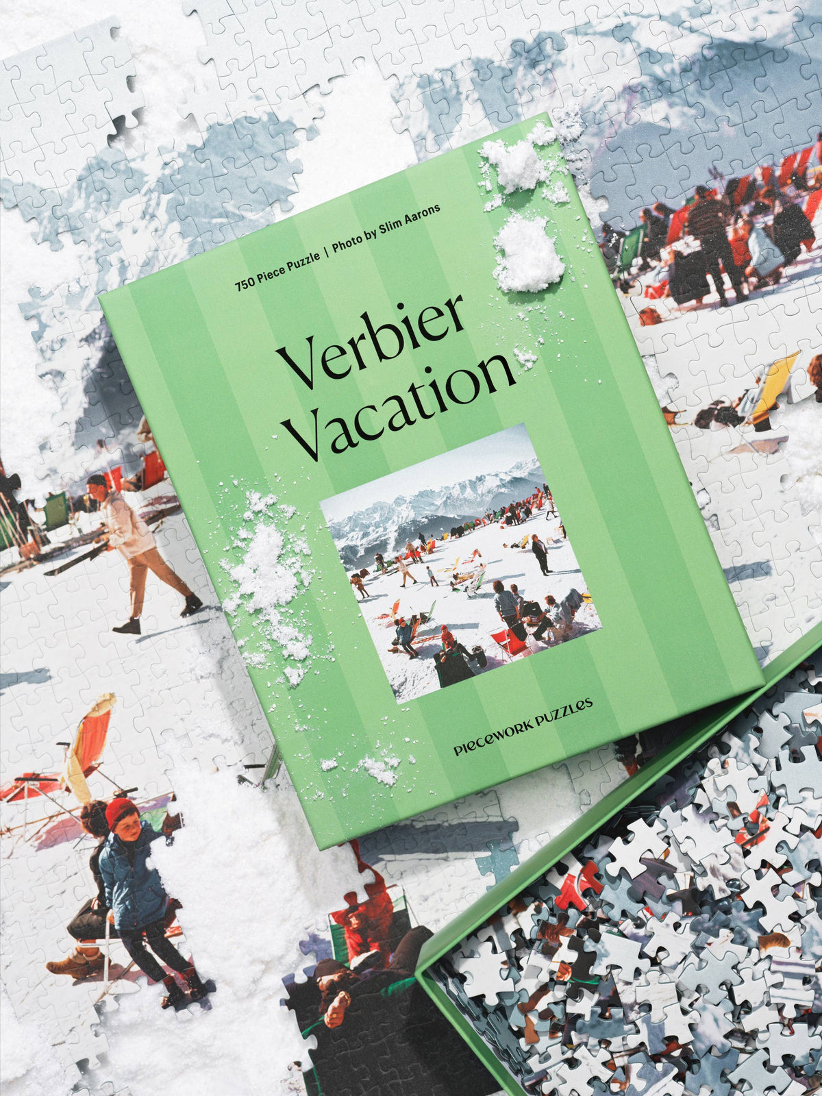 Piecework :: Verbier Vacation, 750 Piece Puzzle