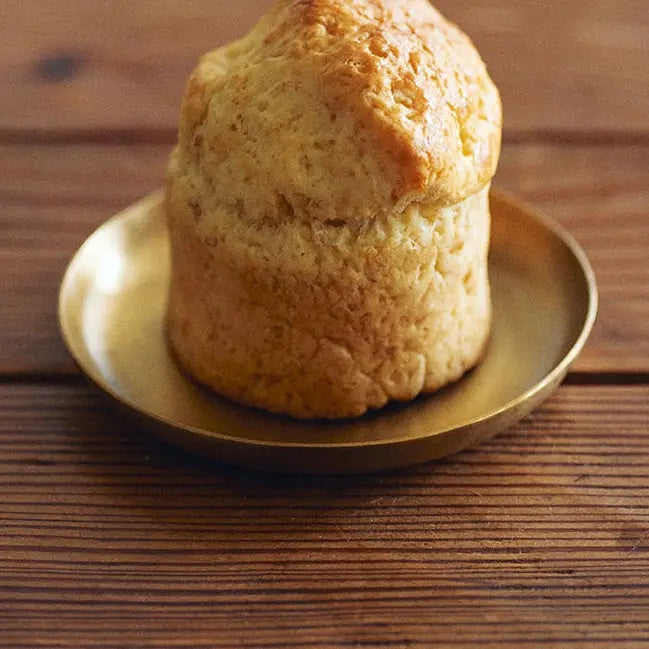 Fog Linen :: Brass Round Plate, Small