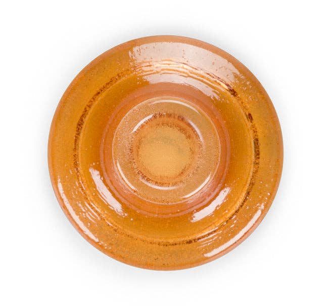 British Colour Standard :: Glass Candleholder