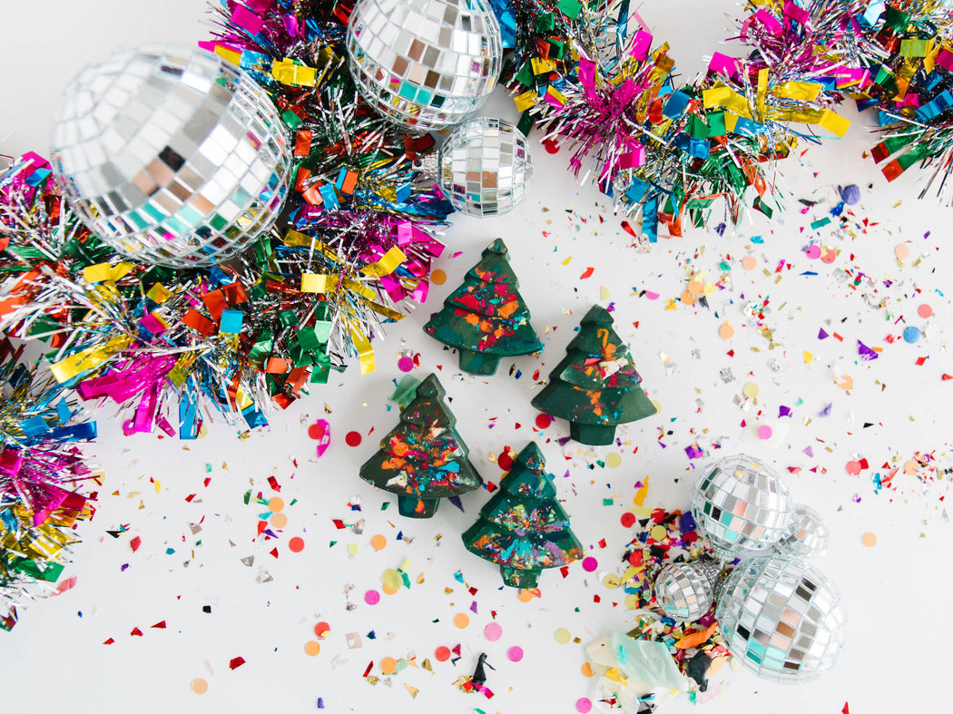 Art 2 the Extreme :: Rainbow Crayon Tree Boxed Set of 4