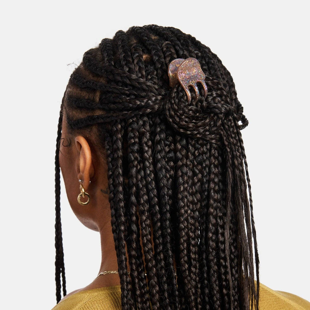 CHUNKS :: Mini Claw in Hazel Sparkle