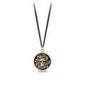 Pyrrha :: Live Every Moment Talisman Necklace, 14K