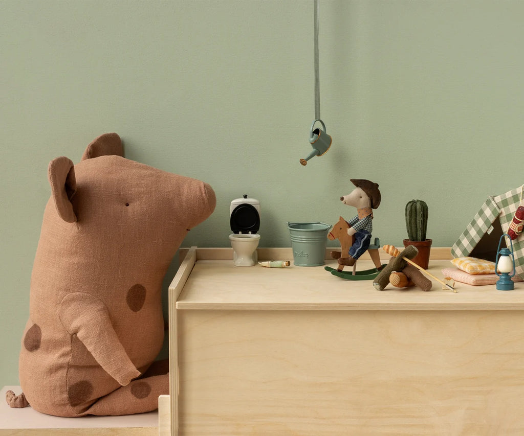 Maileg :: Big Truffle Pig, Vintage Rose