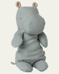 Maileg :: Medium Hippo, Blue Grey