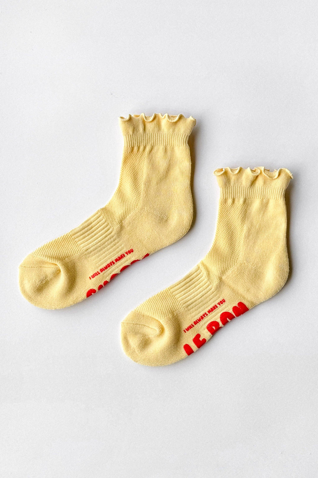Le Bon Shoppe :: Ruffled Hugger Crew Socks