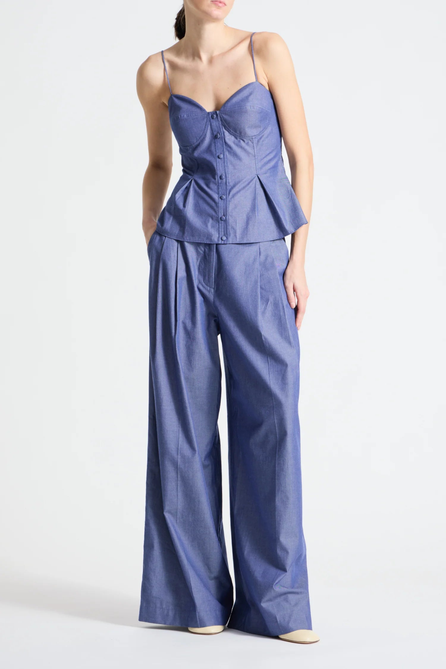 Saint Art :: Kingsley Pant, Chambray