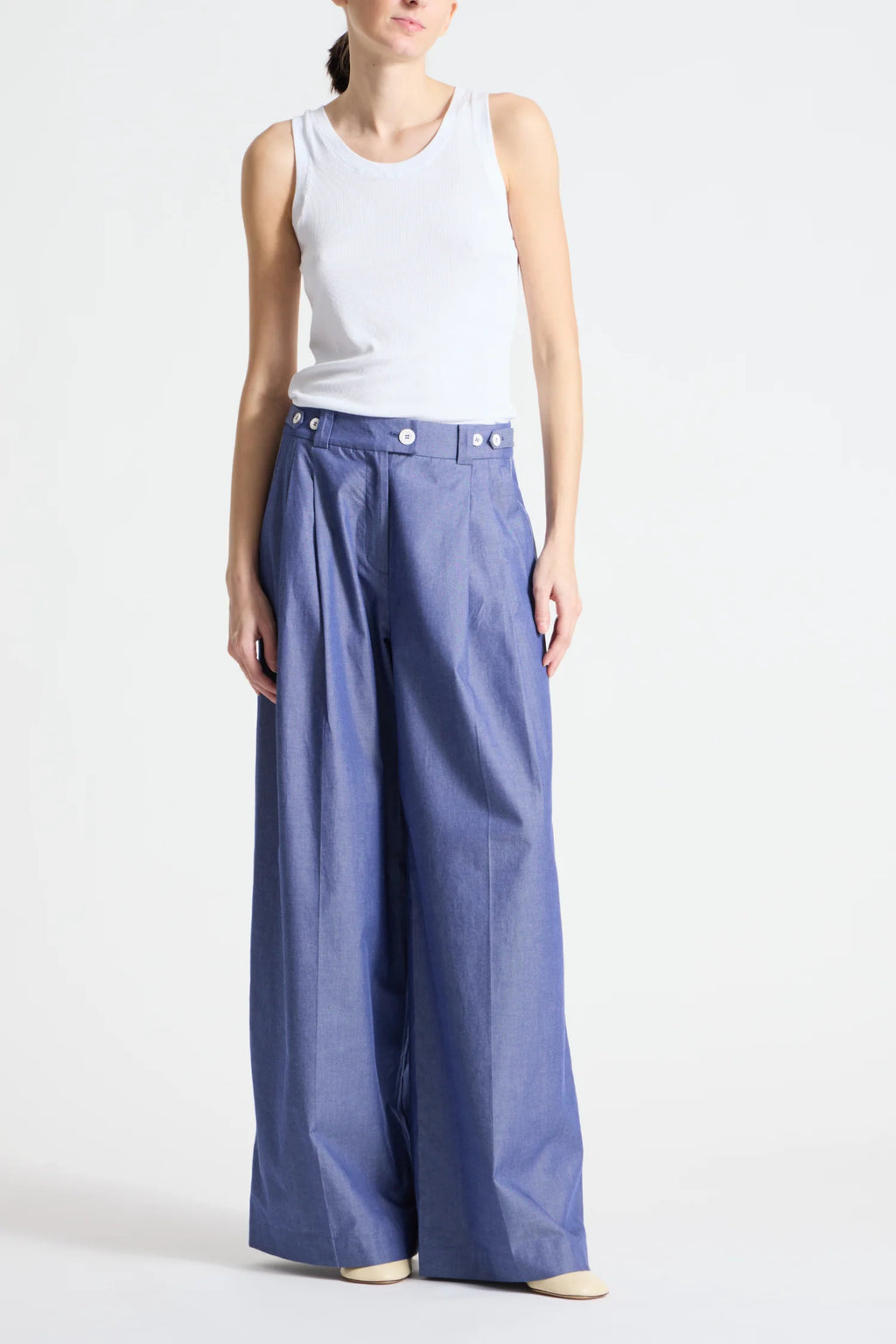 Saint Art :: Kingsley Pant, Chambray