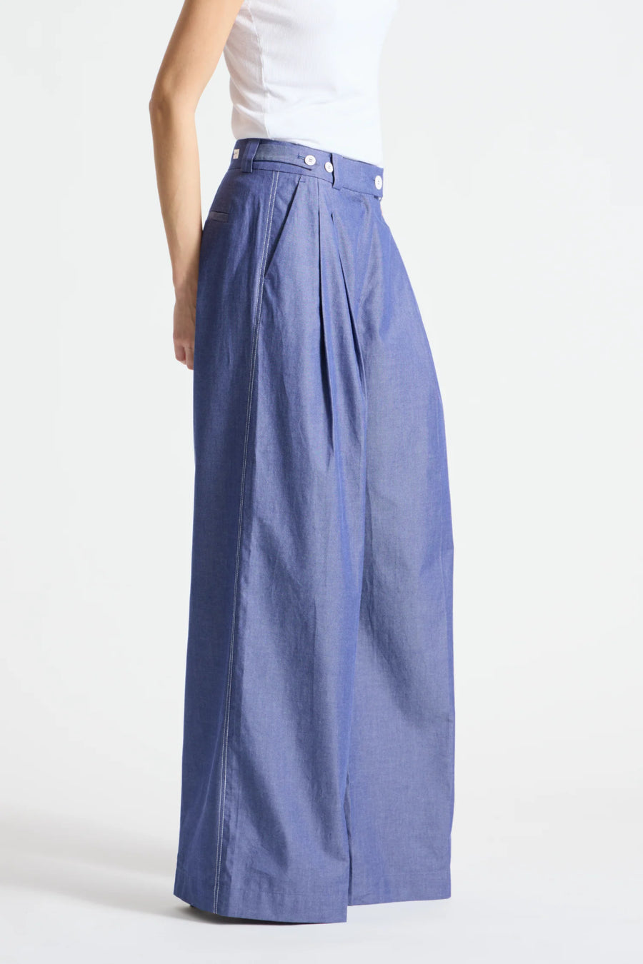 Saint Art :: Kingsley Pant, Chambray