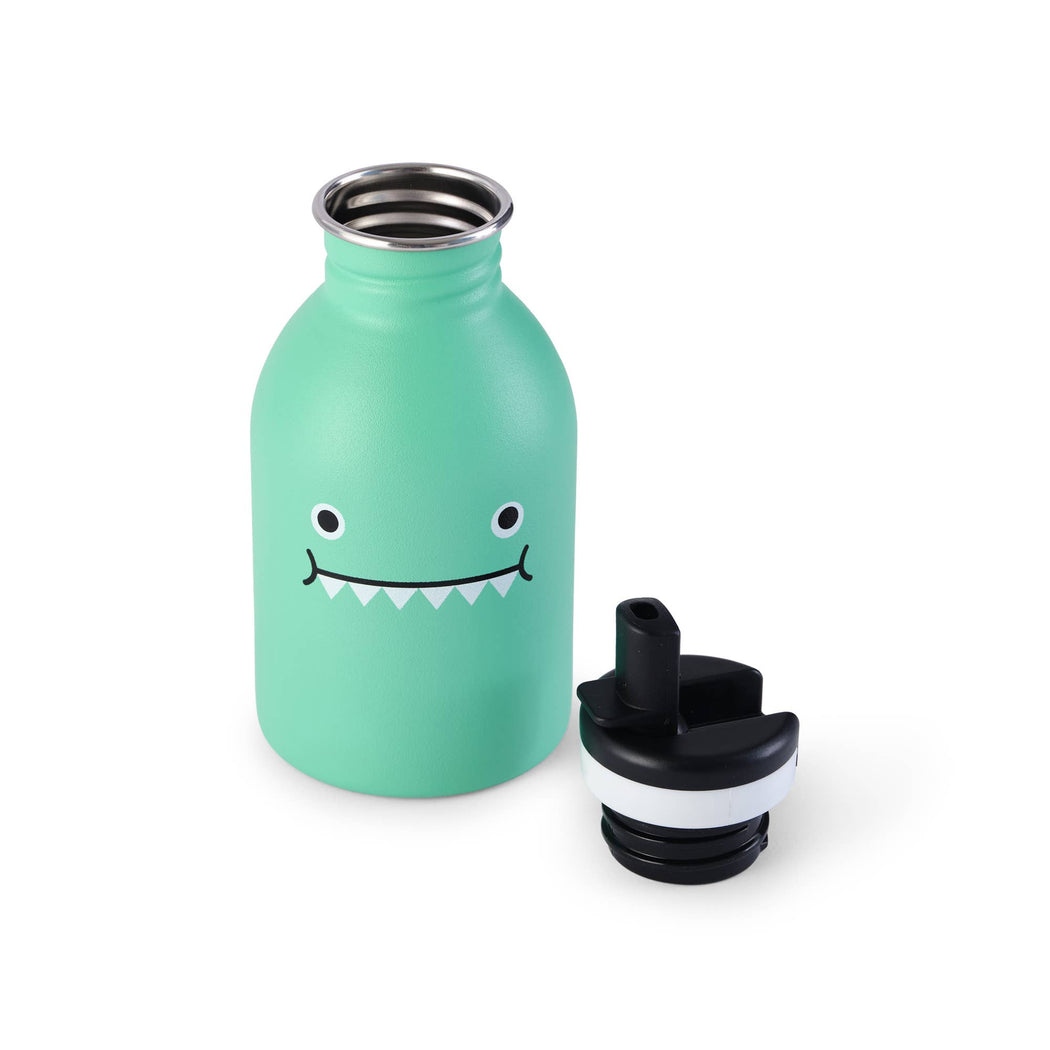 Noodoll :: Green Dinosaur Water Bottle