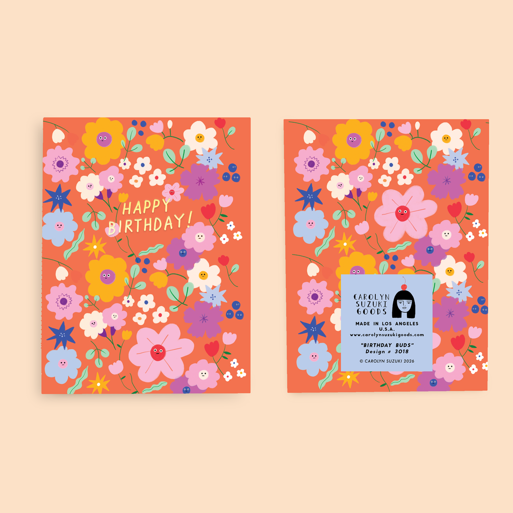 Carolyn Suzuki :: Birthday Buds Birthday Card