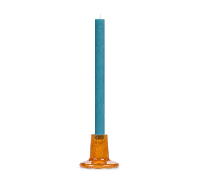 British Colour Standard :: Glass Candleholder
