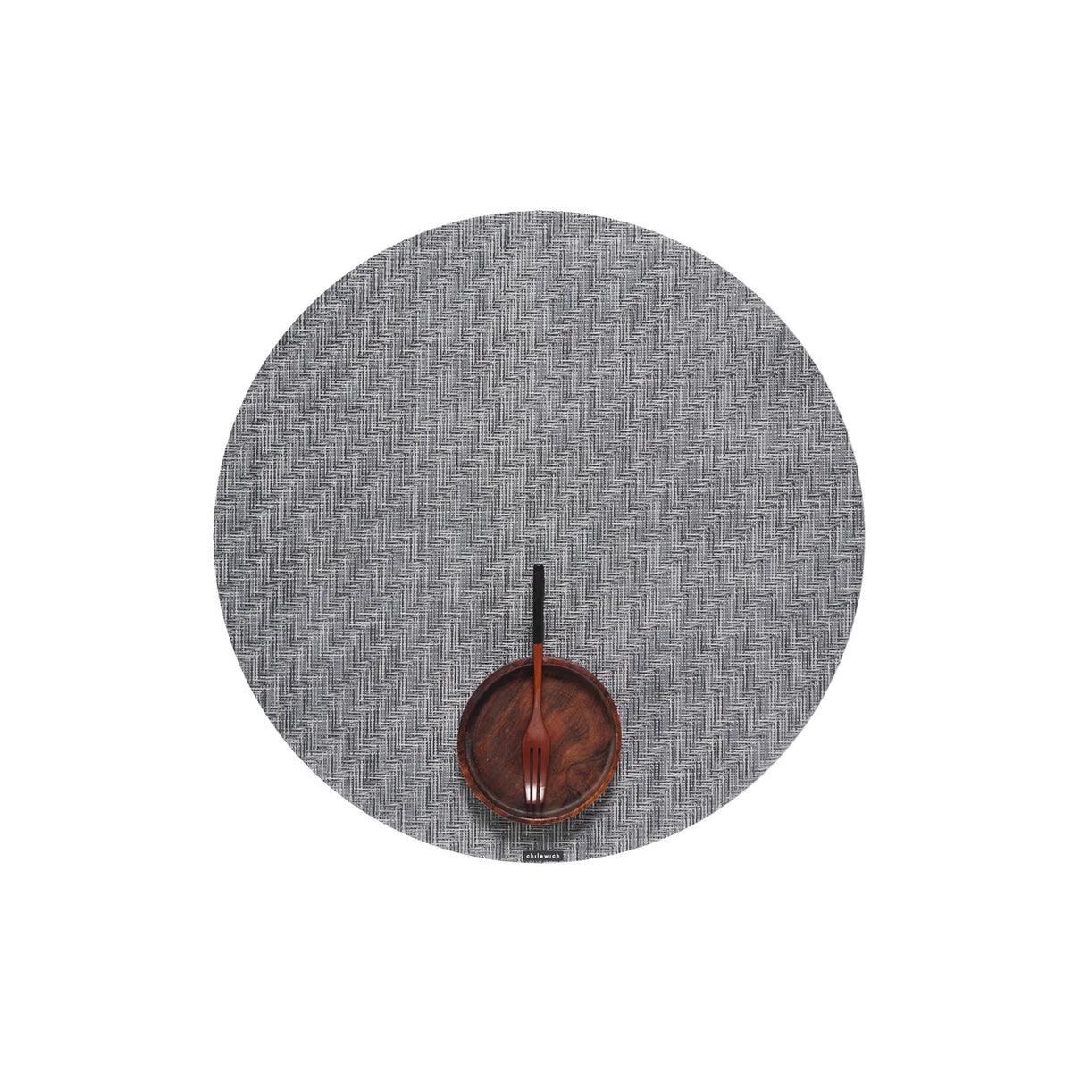 Chilewich :: Foxtail Round Placemat, Alloy