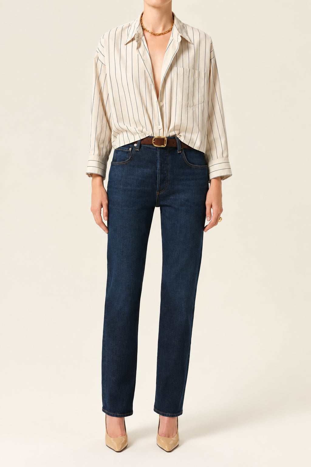 Citizens of Humanity :: Savannah Cigarette Jean, Dark Indigo