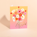 Carolyn Suzuki :: Happy Bouquet Wedding Card