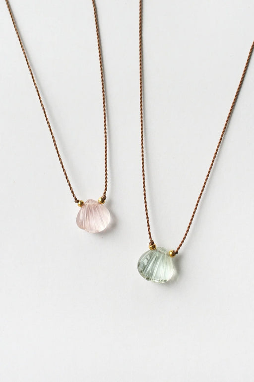 See Real Flowers :: Rose Quartz Clam Shell