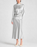 Saint Art :: Talia Charmeuse Maxi Skirt