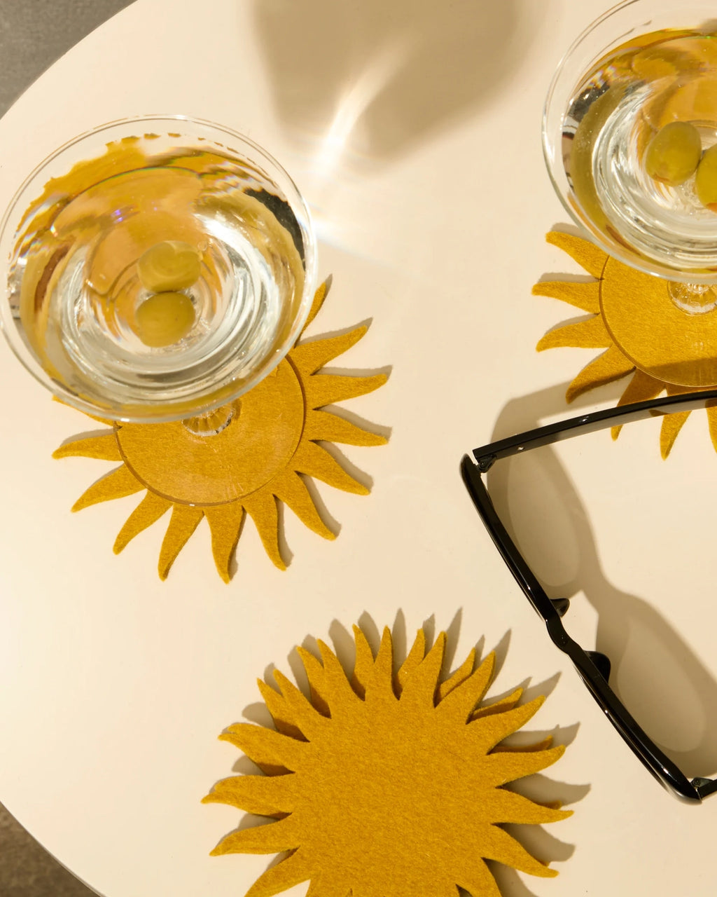 Graf Lantz :: Sunburst Coaster, 4 Pack