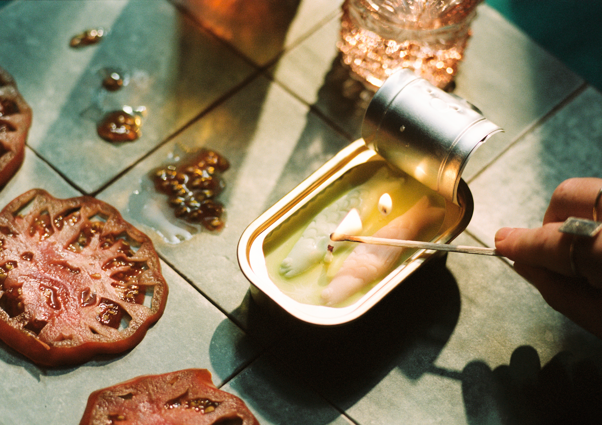 Tinned Candle :: Olive Oil and Sea Salt Candle