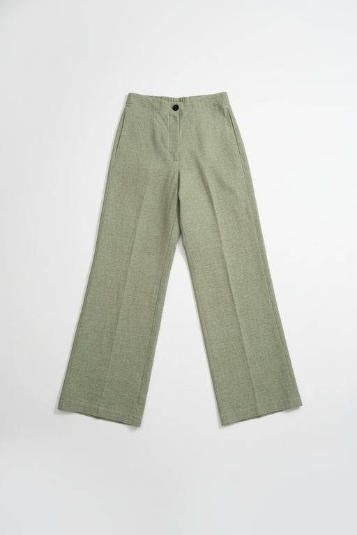 Pomandere :: Iconic trouser in linen-cotton