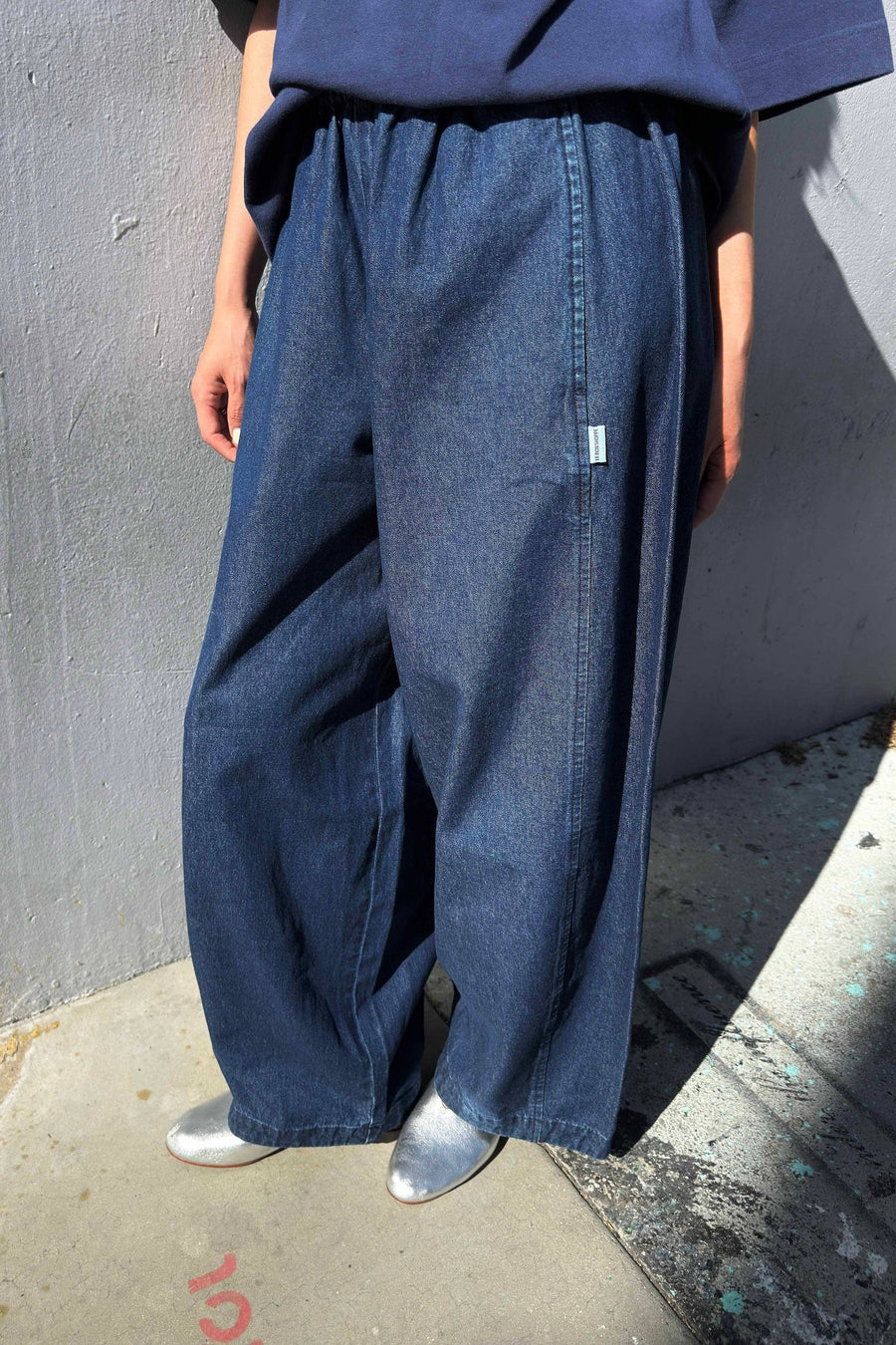 Le Bon Shoppe :: Parachute Pants, Denim Blue