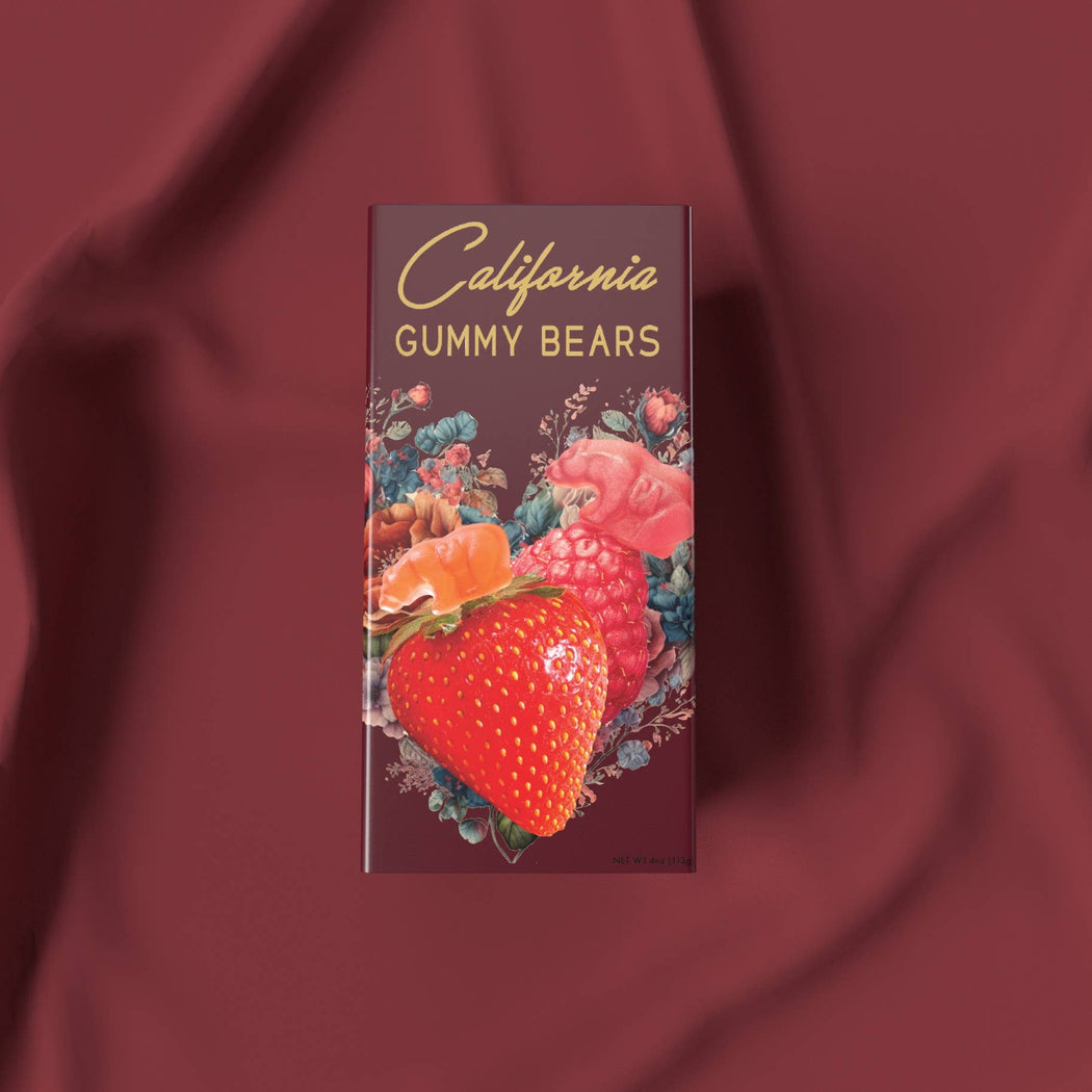 California Gummy Bears :: Strawberry & Raspberry