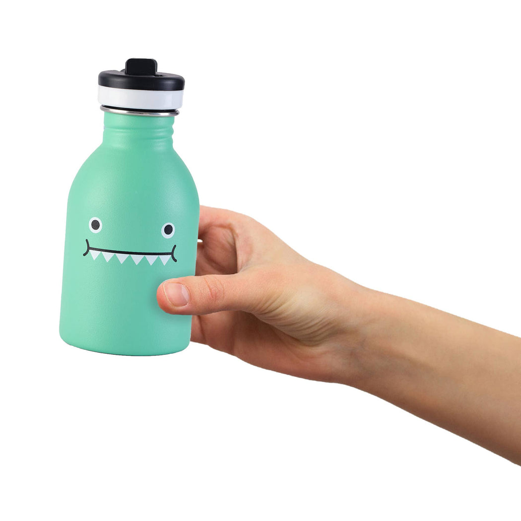 Noodoll :: Green Dinosaur Water Bottle