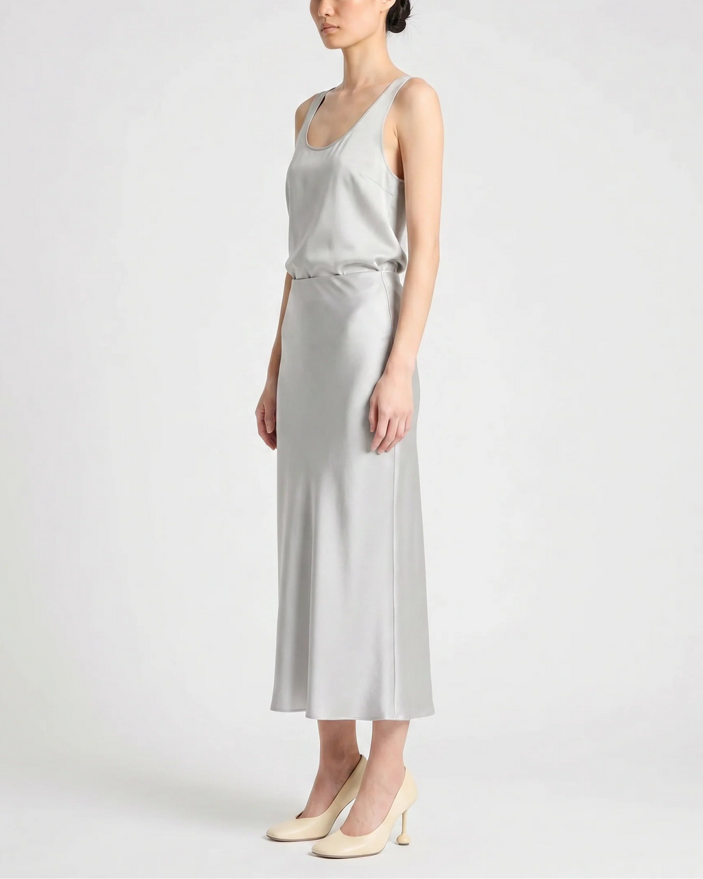 Saint Art :: Talia Charmeuse Maxi Skirt