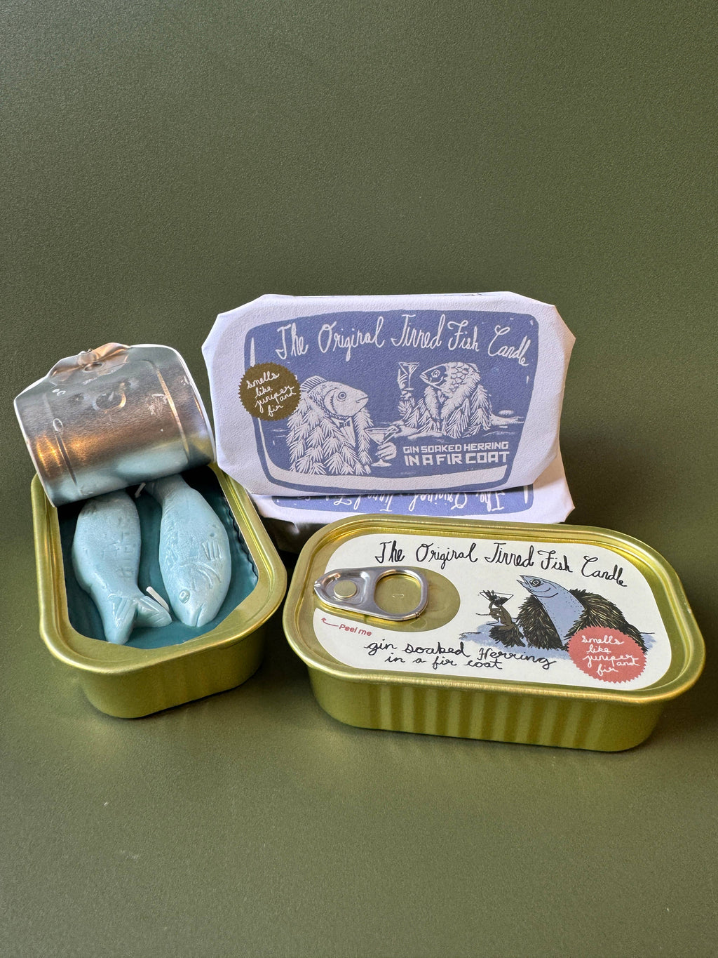 Tinned Candle :: Juniper and Fraser Fir Candle