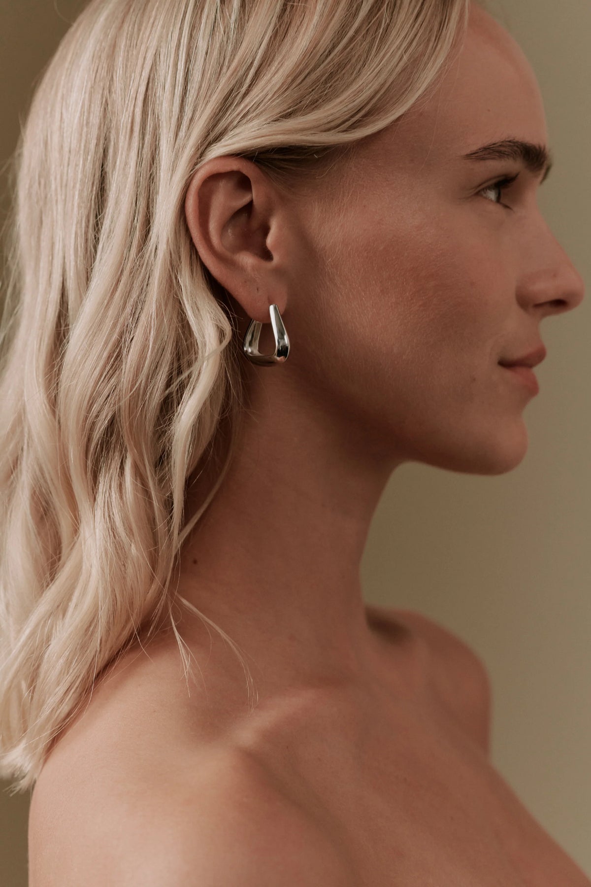 Their Studios :: Lyle Medium Triangle Hoops