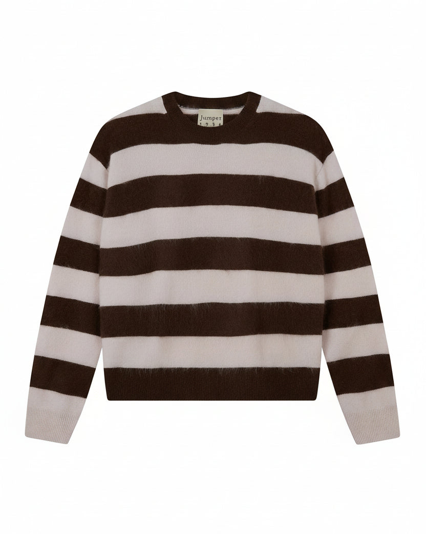 Jumper 1234 :: Brushed Striped Crew