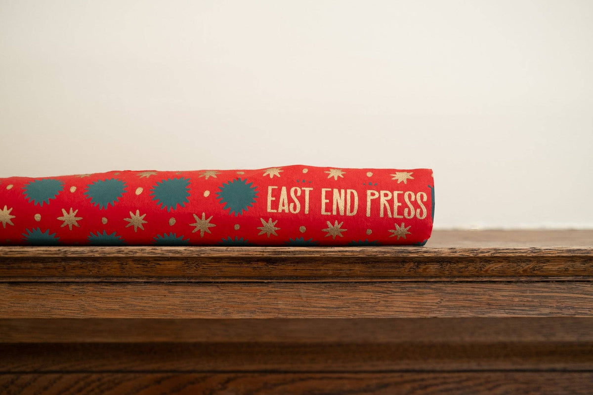 East End Press :: Ruby Stars Wrapping Paper