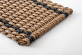 The Rope Co. ::  Stripes Doormat, Wheat & Charcoal