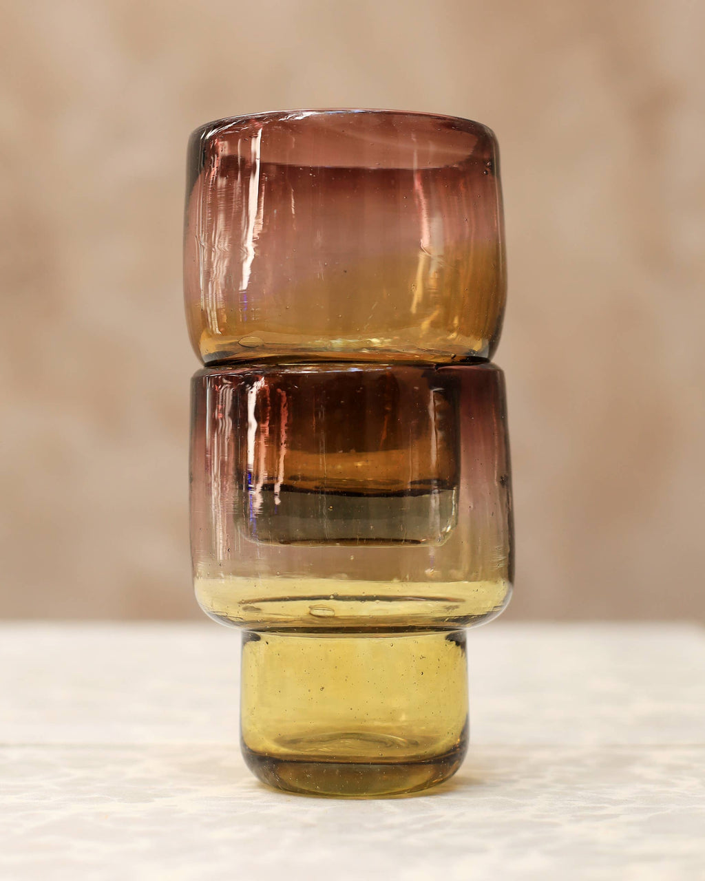 LUZ Collection :: Glass Tumbler 10oz, Dawn