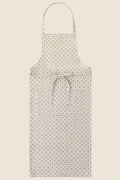 Fog Linen :: Linen Full Apron, Natural Dot