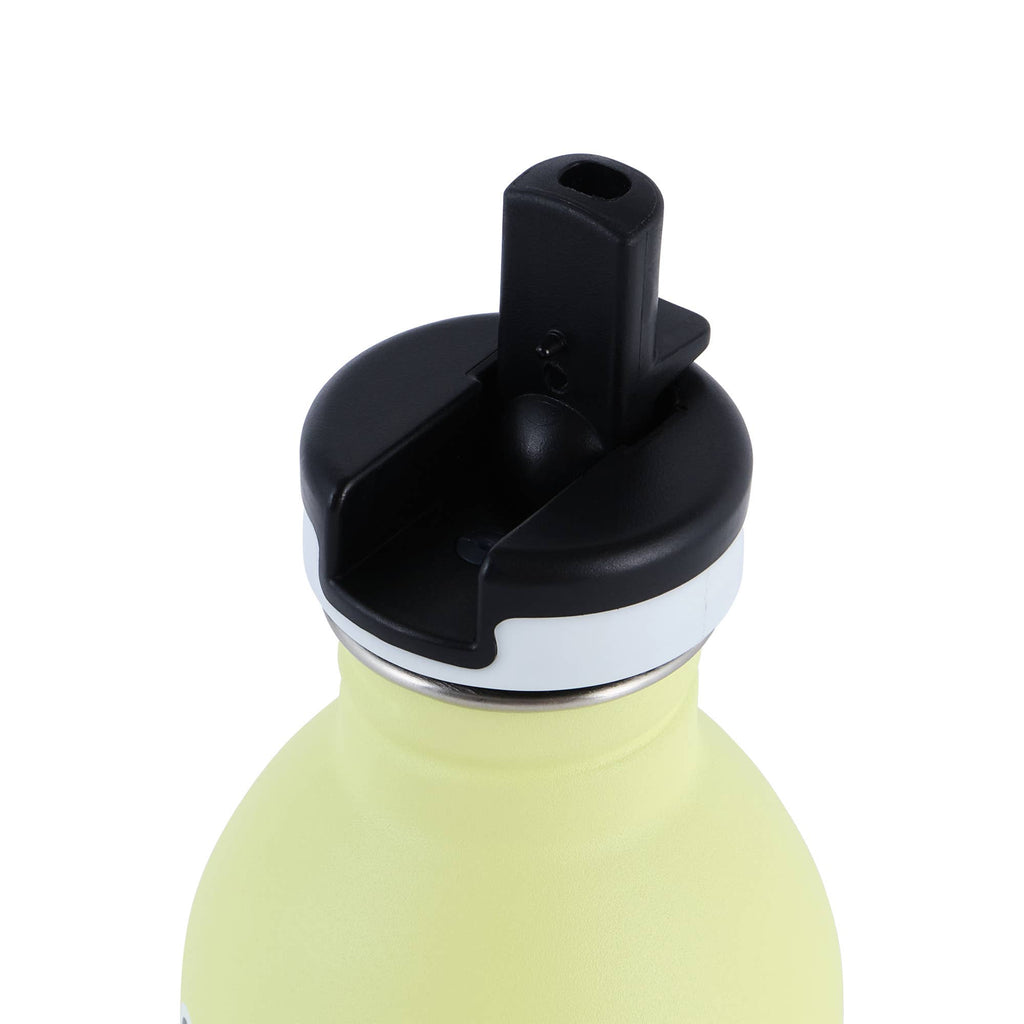 Noodoll :: Stainless Steel Water Bottle, Ricecracker Mouse Yellow