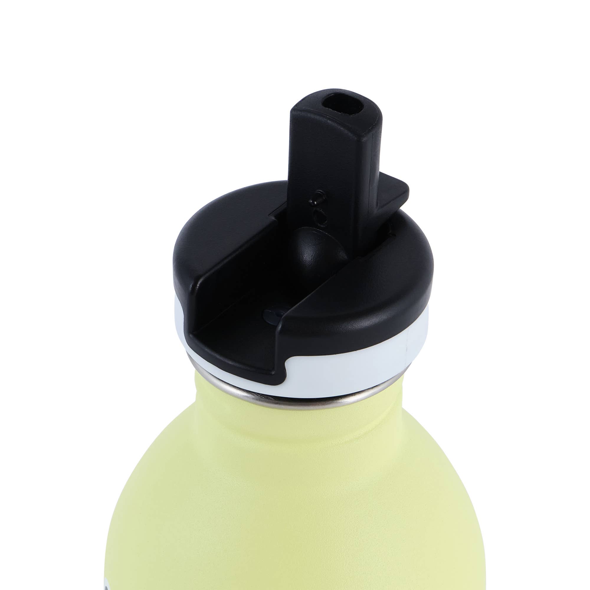 Noodoll :: Stainless Steel Water Bottle, Ricecracker Mouse Yellow