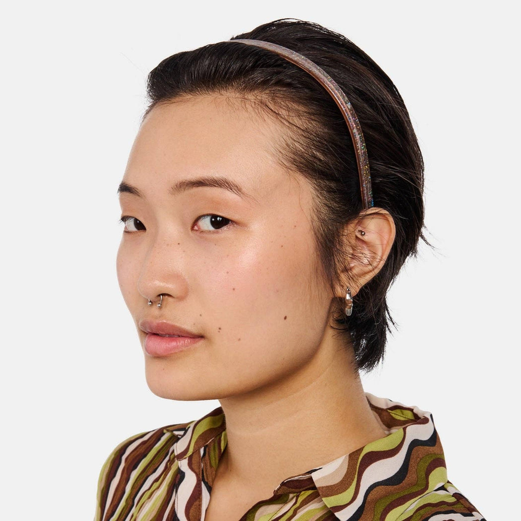 CHUNKS :: Classic Headband in Hazel Sparkle