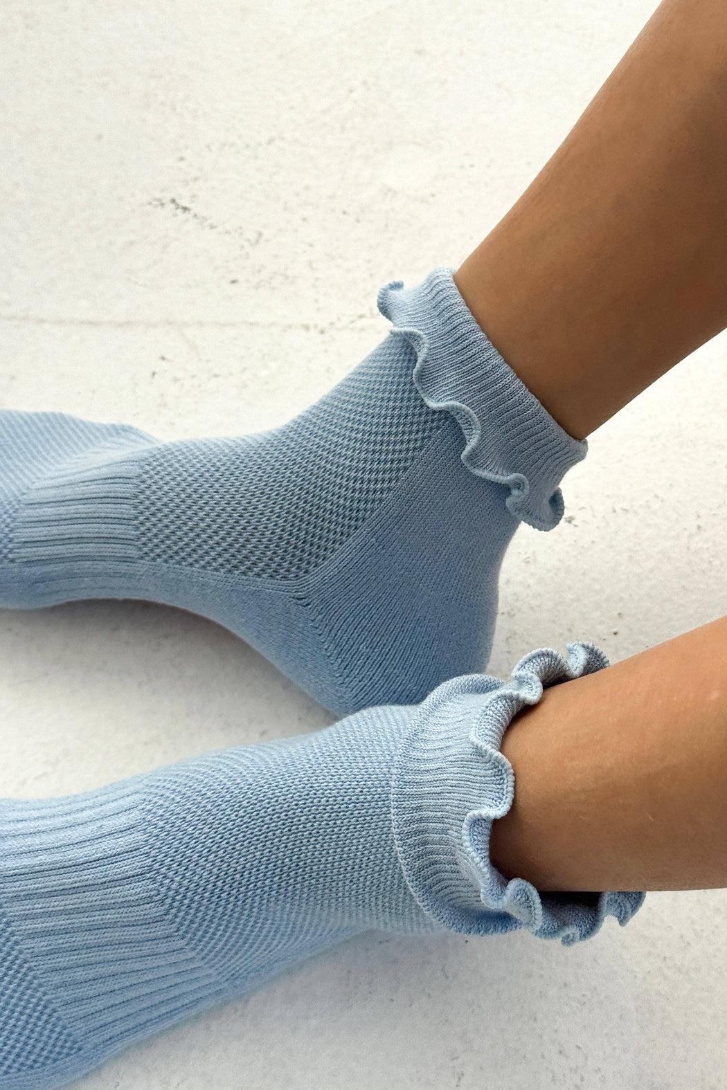 Le Bon Shoppe :: Ruffled Hugger Crew Socks