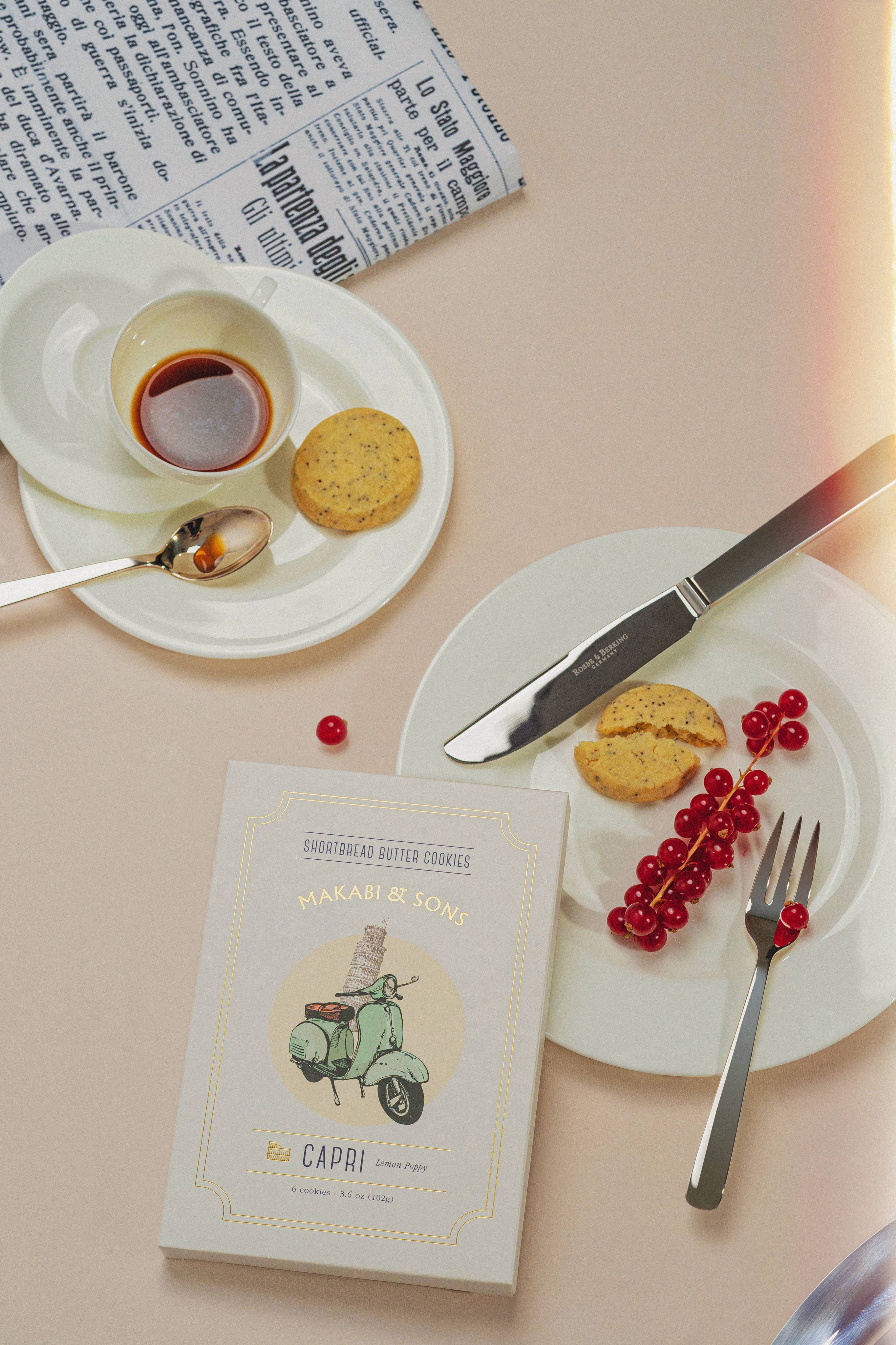 Makabi & Sons :: Lemon Poppy Cookies - Capri
