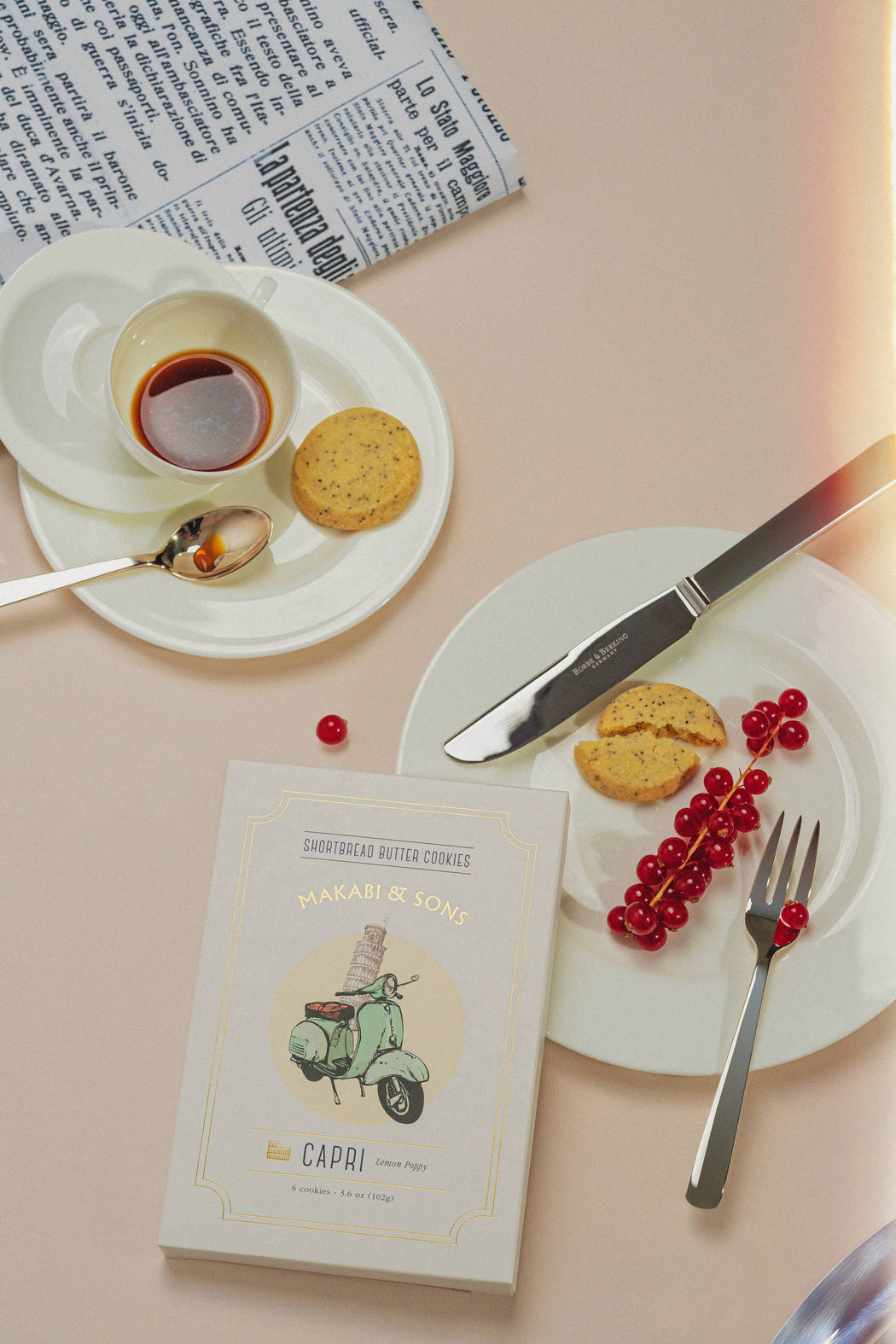 Makabi & Sons :: Lemon Poppy Cookies - Capri