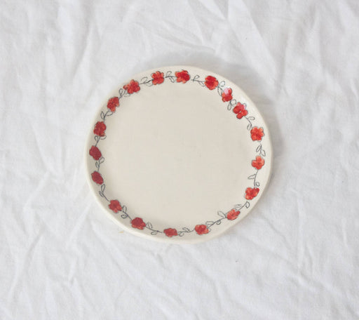 Erika Christine Ceramics :: Roses Catchall Plate